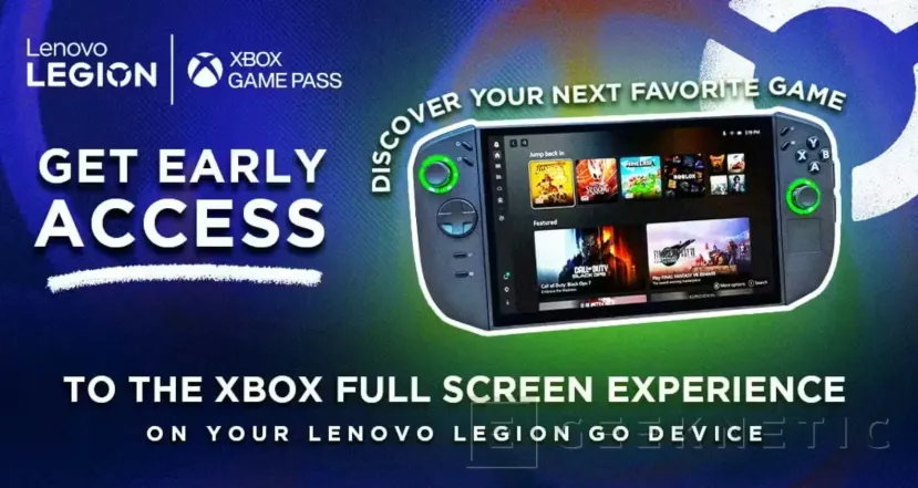 Geeknetic La Lenovo Legion Go se suma a la interfaz de pantalla completa de Xbox 1