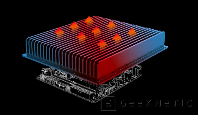 Geeknetic Akasa Pascal MX, una caja Mini-ITX completamente pasiva con resistencia IP65 para ordenadores de uso industrial 2