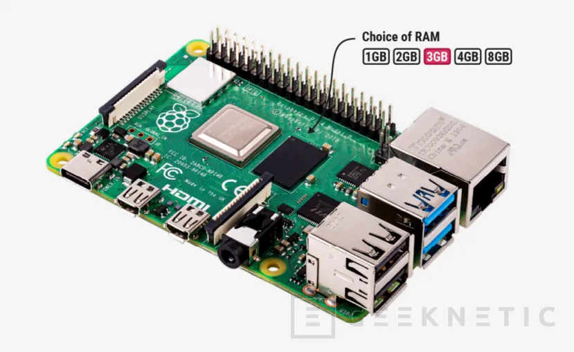 Geeknetic Raspberry Pi sube más precios y estrena una nueva versión de 3 GB para no empujar a todos hacia modelos más caros 1