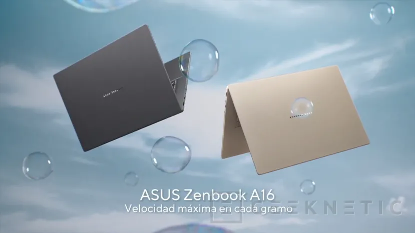 Geeknetic ASUS lanza en España el Zenbook A16: Snapdragon X2 Elite Extreme, OLED 3K y más de 21 horas de batería 2