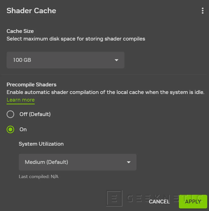 Geeknetic NVIDIA lanza Auto Shader Compilation: adiós al stuttering y a la carga de shaders en juegos 1