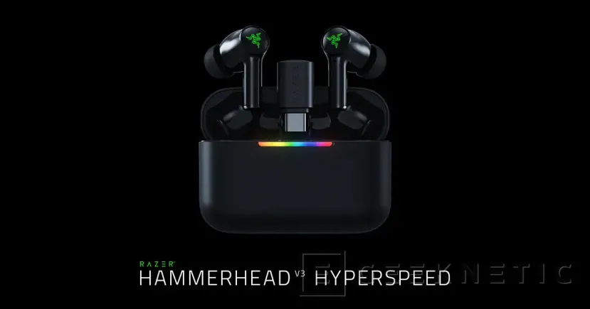 Geeknetic Razer lleva sus earbuds gaming a otra dimensión con los Hammerhead V3 HyperSpeed 1