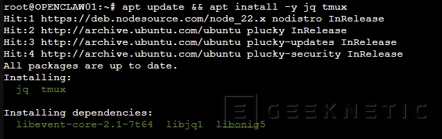 Geeknetic Cómo Instalar OpenClaw en LXC Proxmox con GPU AMD 27