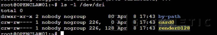 Geeknetic Cómo Instalar OpenClaw en LXC Proxmox con GPU AMD 7