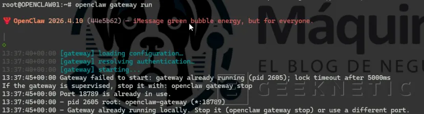 Geeknetic Cómo Instalar OpenClaw en LXC Proxmox con GPU AMD 30