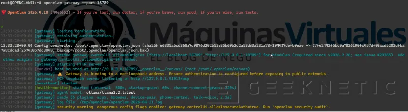 Geeknetic Cómo Instalar OpenClaw en LXC Proxmox con GPU AMD 28