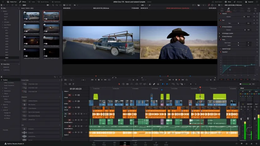 Geeknetic Blackmagic Design lanza DaVinci Resolve 21 con edición de fotografía y nuevas herramientas de IA 2