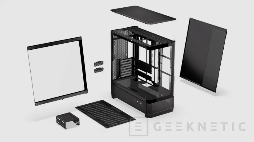 Geeknetic Endorfy apuesta por el cristal curvo y los ventiladores Reverse con su nueva serie Aquarius 8000 1