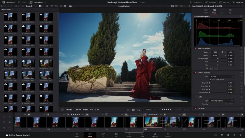Geeknetic Blackmagic Design lanza DaVinci Resolve 21 con edición de fotografía y nuevas herramientas de IA 1