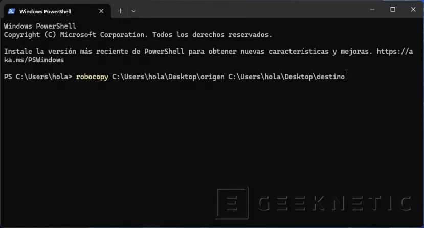 Geeknetic Cómo crear copias de seguridad automatizadas con comandos y sin apps en Windows 11 1