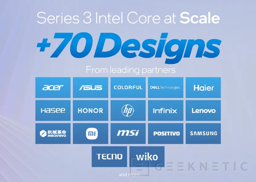 Geeknetic Intel lanza los Core Series 3 para PC con NPU, bajo consumo y hasta 6 núcleos 5
