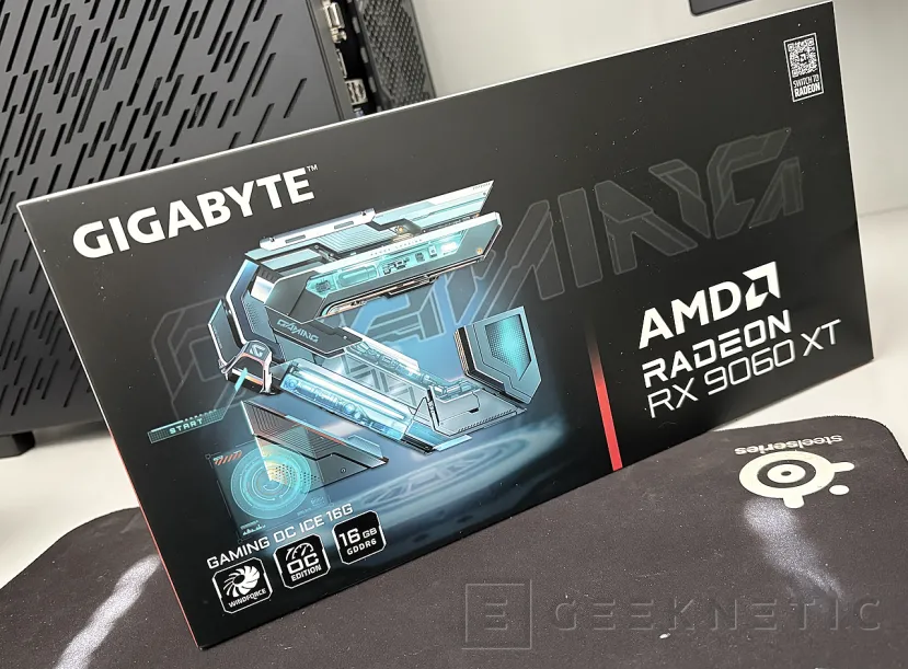 Geeknetic Gigabyte AMD Radeon RX 9060 XT Gaming OC ICE 16G Review combina FSR Redstone, diseño y rendimiento de más de 3200MHz  1