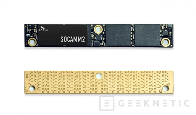 Geeknetic SK Hynix inicia la producción en masa de su memoria SOCAMM2 de 192 GB para IA 1