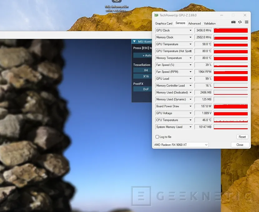 Geeknetic Gigabyte AMD Radeon RX 9060 XT Gaming OC ICE 16G Review combina FSR Redstone, diseño y rendimiento de más de 3200MHz  13