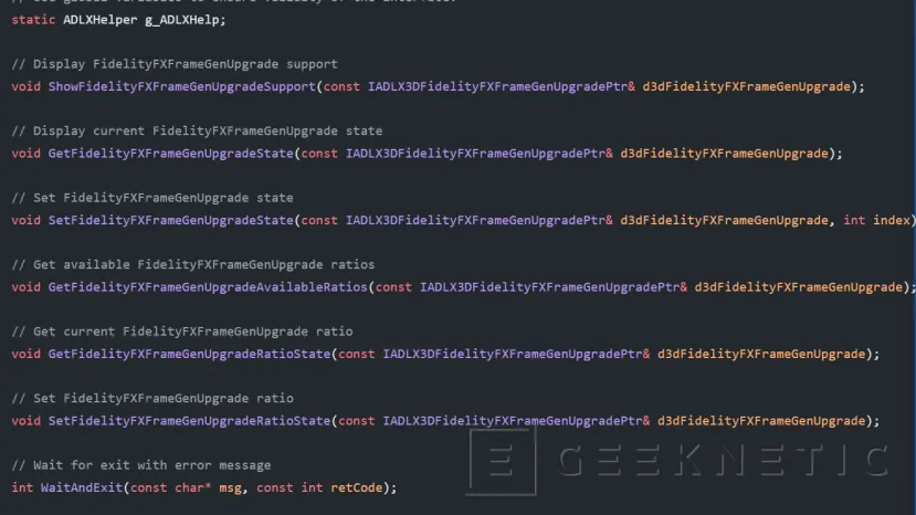 Geeknetic La próxima versión de FSR podría incluir generación de múltiples fotogramas 1