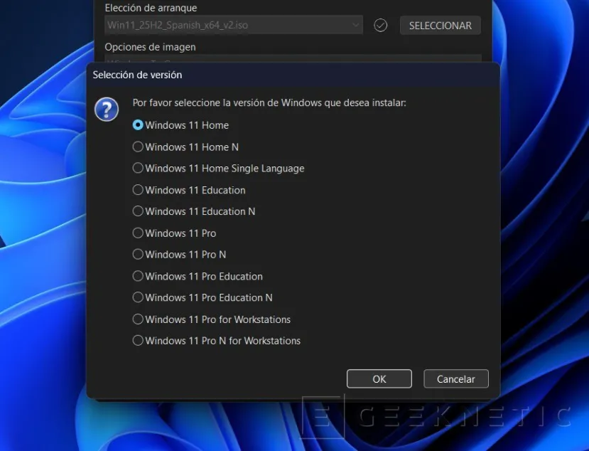 Geeknetic Convierte tu USB en un PC de bolsillo: guía para resucitar Windows To Go con Rufus y Windows 11 6