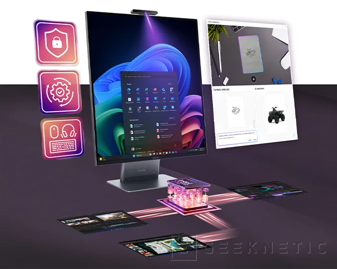 Geeknetic Lenovo apuesta por el formato 16:18 en su nuevo todo en uno de 28 pulgadas 2