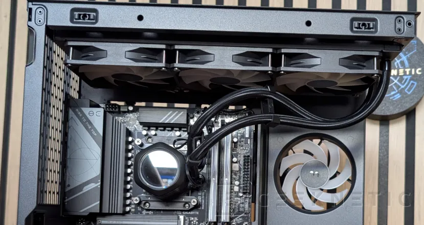 Geeknetic Fractal Design Pop 2 Vision Review: diseño panorámico con 4 ventiladores ARGB por menos de 100 euros 11