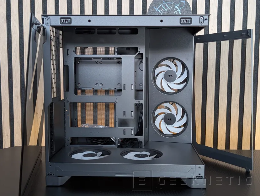 Geeknetic Fractal Design Pop 2 Vision Review: diseño panorámico con 4 ventiladores ARGB por menos de 100 euros 5