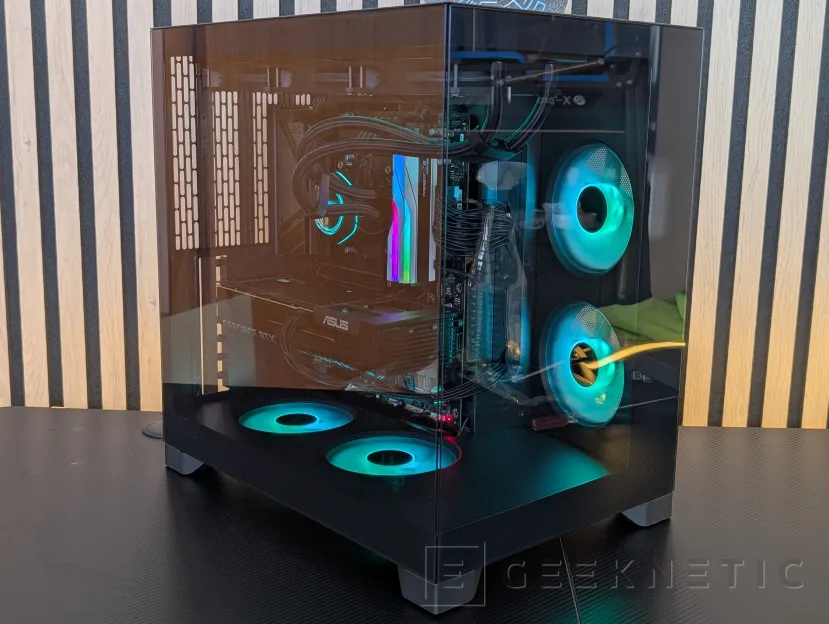 Geeknetic Fractal Design Pop 2 Vision Review: diseño panorámico con 4 ventiladores ARGB por menos de 100 euros 23