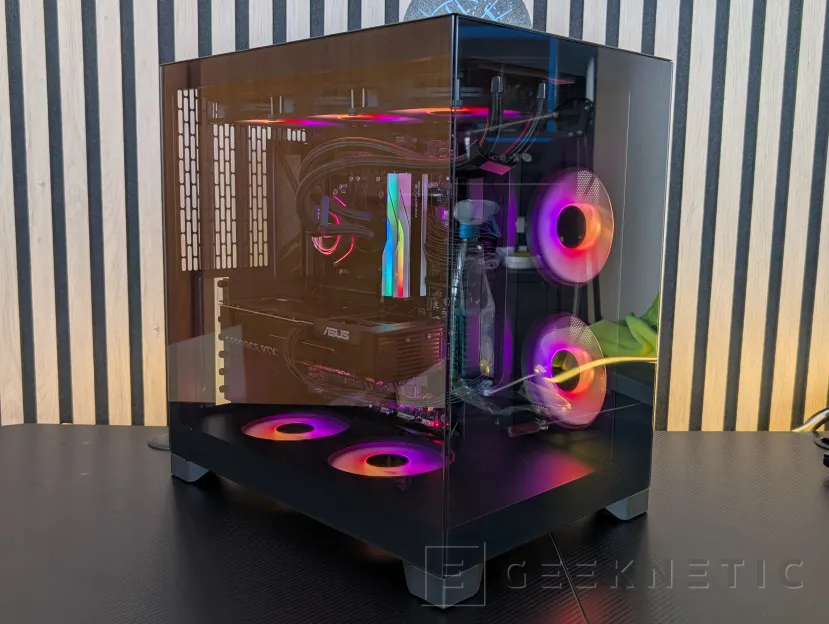 Geeknetic Fractal Design Pop 2 Vision Review: diseño panorámico con 4 ventiladores ARGB por menos de 100 euros 25