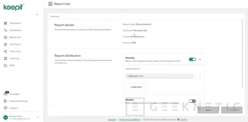 Geeknetic Keepit: Backup SaaS con inmutabilidad por diseño, soberanía del dato y restauración granular 13