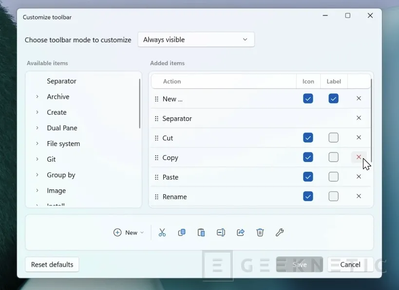 Geeknetic Files 4.0.39 añade una barra de herramientas personalizable y sigue puliendo uno de los mejores exploradores de archivos para Windows 2