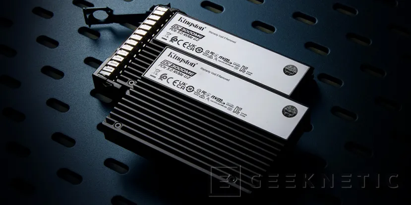 Geeknetic Kingston DC3000ME: SSD PCIe 5.0 U.2 de hasta 30,72 TB y protección PLP con condensadores para evitar fallos ante pérdidas de energía 2