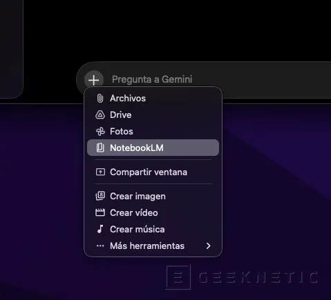Geeknetic Probamos la app de Gemini para macOS: la IA que analiza tu pantalla y se integra en el escritorio 3