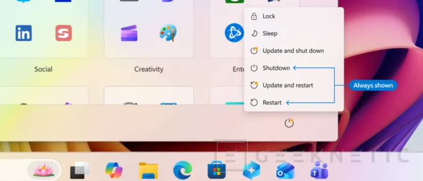 Geeknetic Cambios en Windows Update: Microsoft permitirá posponer las actualizaciones de Windows de forma indefinida y unificarlas en un solo reinicio mensual 1