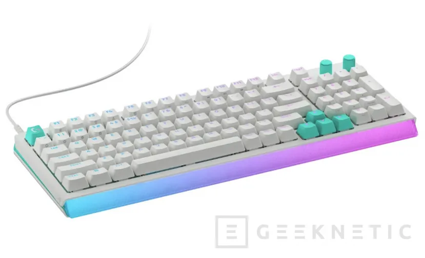 Geeknetic Llega el Logitech G512 X, un nuevo teclado gaming con interruptores analógicos TMR y formato modular 2