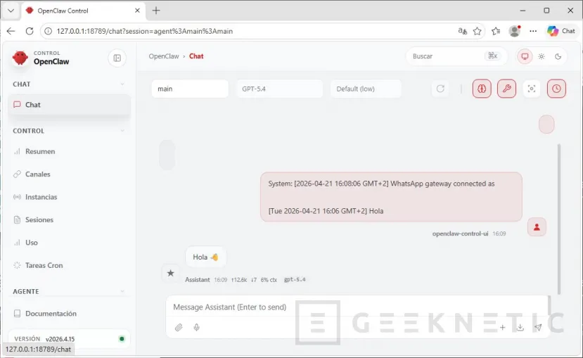 Geeknetic Le damos el control del PC a una IA agéntica para que trabaje por nosotros: cómo configurar OpenClaw 23
