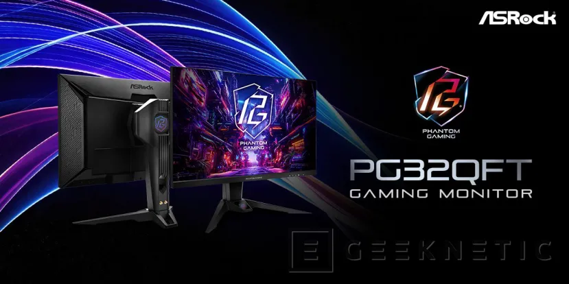 Geeknetic Nuevos monitores ASRock Phantom Gaming con 400 Hz en 27” y 180 Hz en 32” 5