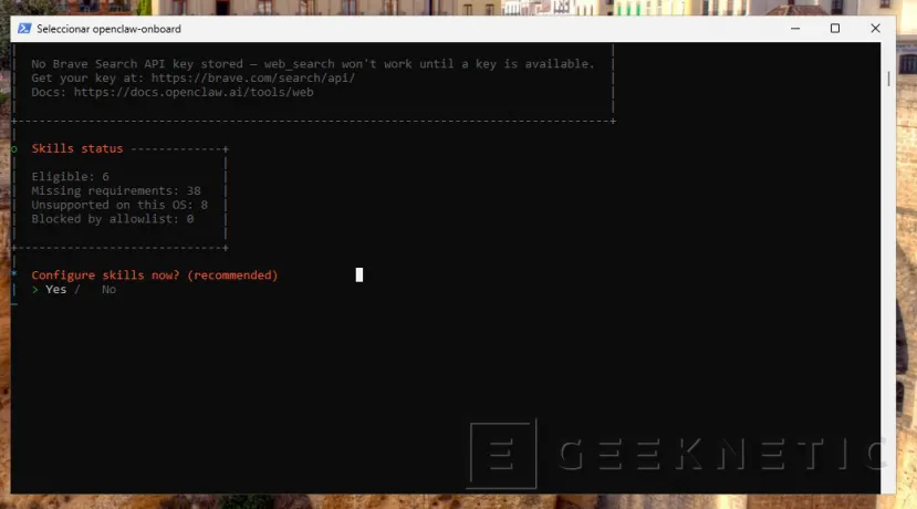 Geeknetic Le damos el control del PC a una IA agéntica para que trabaje por nosotros: cómo configurar OpenClaw 15