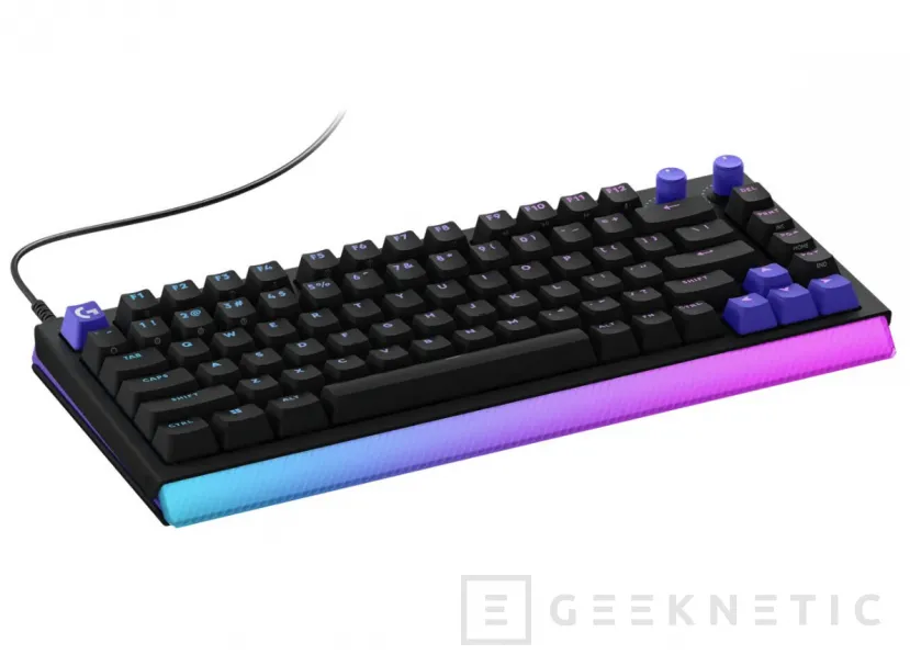 Geeknetic Llega el Logitech G512 X, un nuevo teclado gaming con interruptores analógicos TMR y formato modular 1