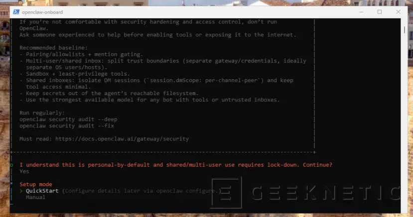 Geeknetic Le damos el control del PC a una IA agéntica para que trabaje por nosotros: cómo configurar OpenClaw 7