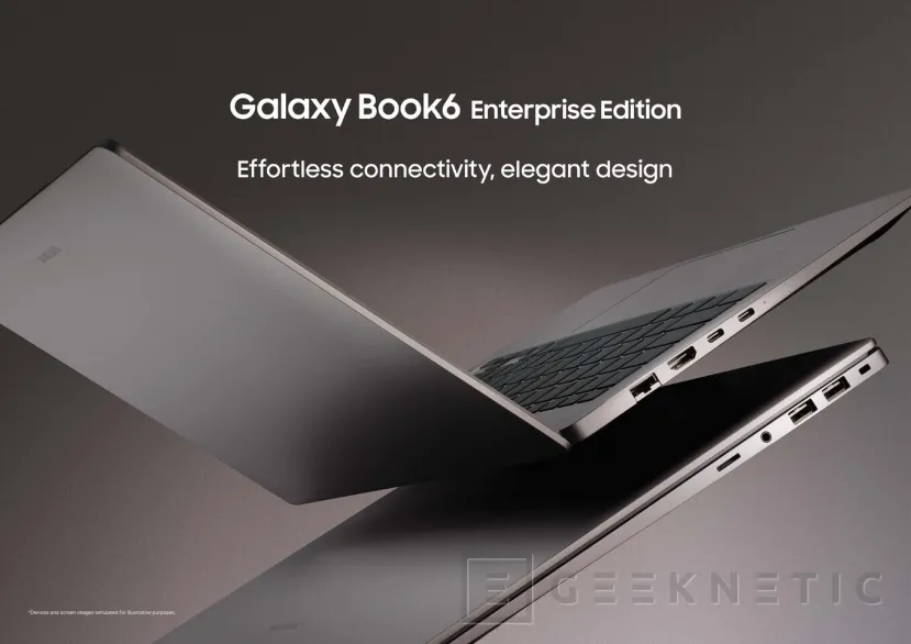 Geeknetic Samsung presenta el Galaxy Book6 Enterprise Edition: diseñado específicamente para entornos corporativos 1