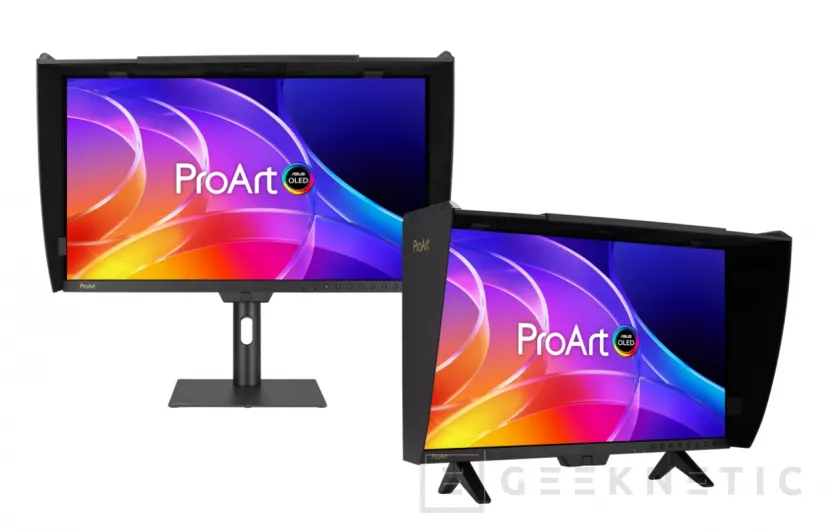 Geeknetic ASUS ProArt Display OLED PA27USD Review: Monitor profesional con panel QD-OLED 4K de 240 Hz y soporte avanzado HDR 1
