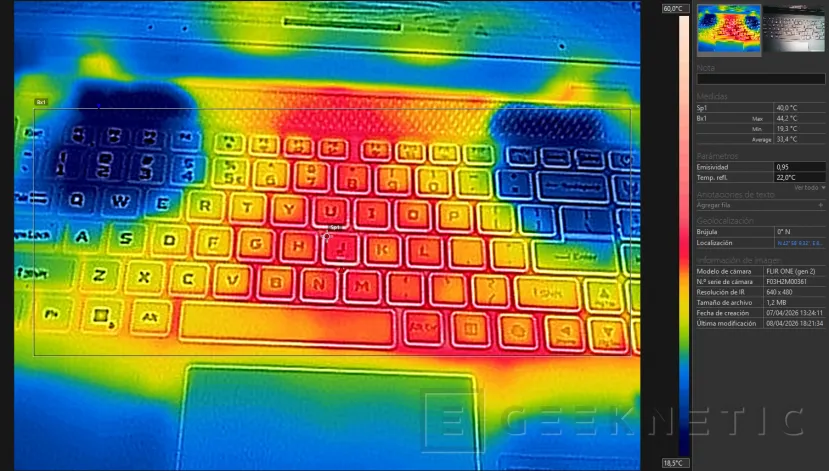 Geeknetic Acer Predator Helios Neo 14 AI Review. Potencia Gaming en formato compacto 50