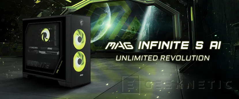 Geeknetic MSI presenta el MAG Infinite S AI 2nd con Intel Core Ultra y RTX 5070 Ti para gaming 1