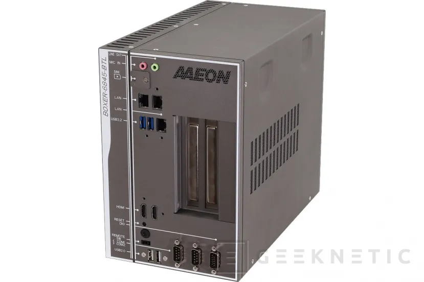 Geeknetic AAEON lanza el BOXER-6845-BTL: un mini PC industrial con CPU Intel Core Series 2 y soporte para GPUs RTX 1