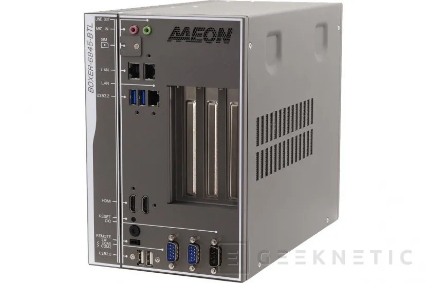Geeknetic AAEON lanza el BOXER-6845-BTL: un mini PC industrial con CPU Intel Core Series 2 y soporte para GPUs RTX 2