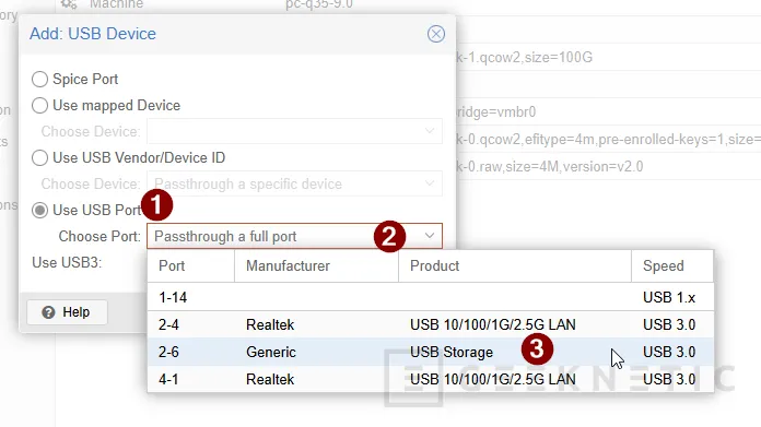 Geeknetic Cómo compartir una microSD con máquinas virtuales en Proxmox 5
