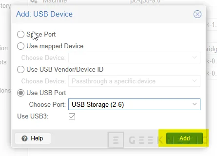 Geeknetic Cómo compartir una microSD con máquinas virtuales en Proxmox 6