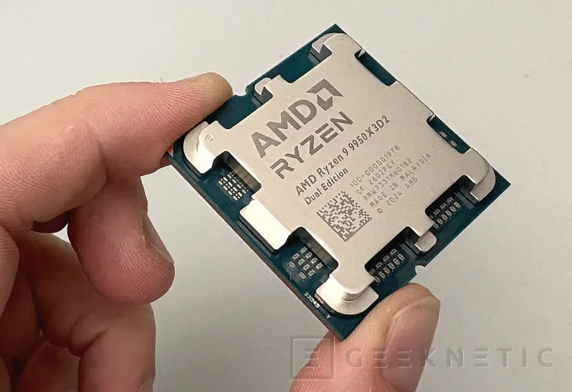 Geeknetic AMD Ryzen 9 9950X3D2 Dual Edition Review: el primer procesador de AMD en integrar 3D V-Cache en sus dos CCDs de 8 núcleos 4