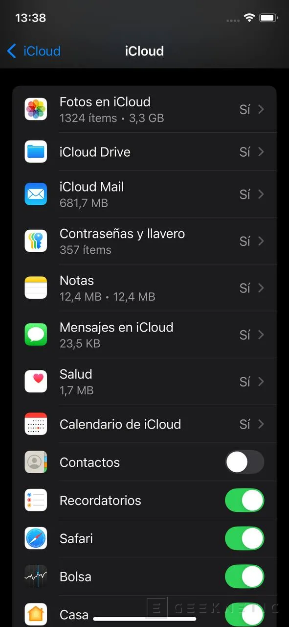 Geeknetic Cómo hacer una copia de seguridad o sincronizar los datos en iCloud con tu Apple iPhone 10