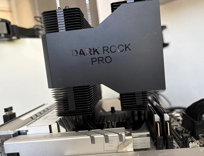 Geeknetic be quiet! Dark Rock Pro 6 Review: 300W de potencia, parada completa de ventiladores al 40% PWM 15