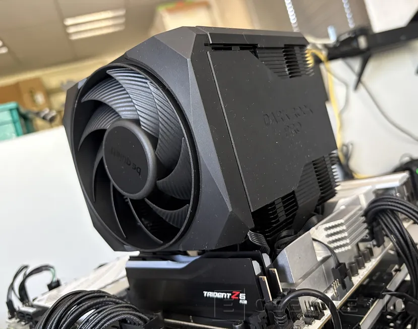 Geeknetic be quiet! Dark Rock Pro 6 Review: 300W de potencia, parada completa de ventiladores al 40% PWM 18
