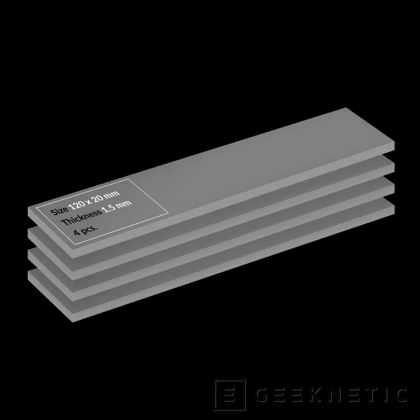 Geeknetic Arctic renueva sus thermal pads con las nuevas TP-4 para GPU, RAM y portátiles 1