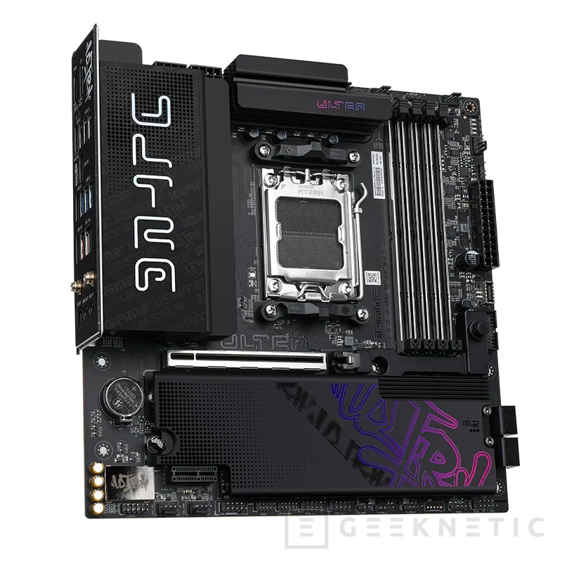 Geeknetic Colorful lanza las placas base iGame B850M Ultra para AMD Ryzen con PCIe 5.0, Wi-Fi 7 y dos configuraciones de memoria 1